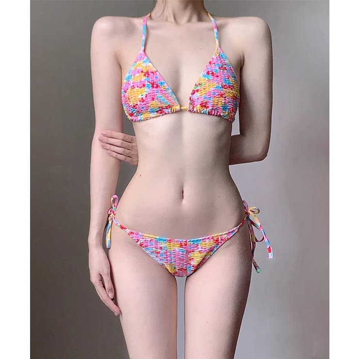 花柄 ビキニ 4点セット セパレート水着 | SUNSHINE CLOSET | 詳細画像7 