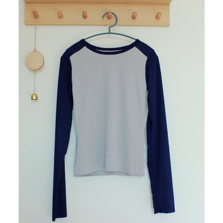 バイカラー Tシャツ 長袖 カットソー | SUNSHINE CLOSET | 詳細画像13 