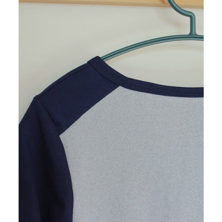 バイカラー Tシャツ 長袖 カットソー | SUNSHINE CLOSET | 詳細画像15 