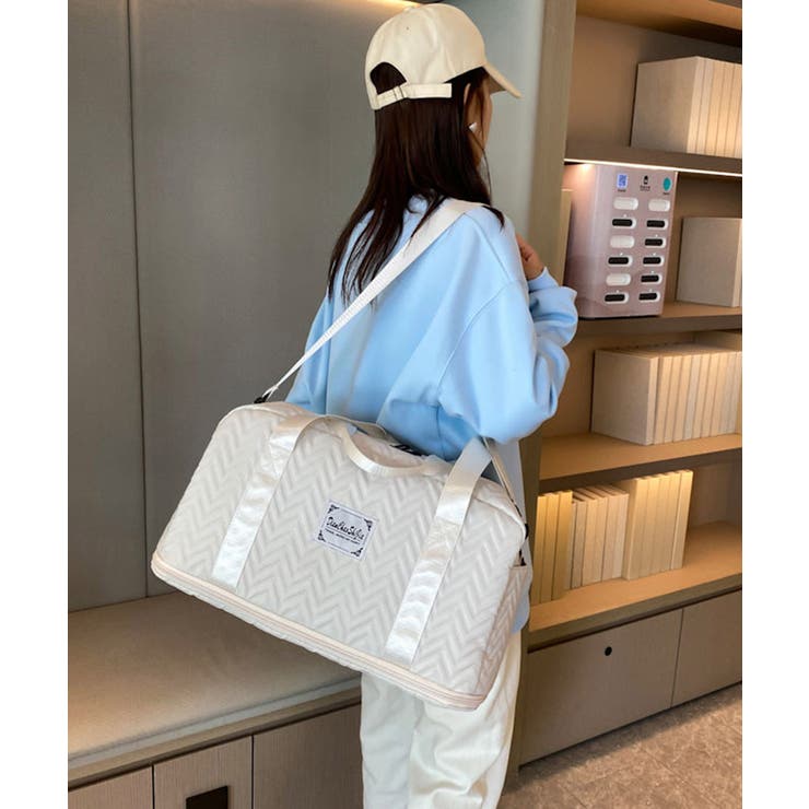 拡張ファスナーボストンバッグ ポーチ付き | SUNSHINE CLOSET | 詳細画像9 