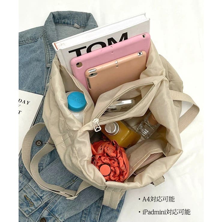 2WAY ソフトトート ショルダーバッグ | SUNSHINE CLOSET | 詳細画像7 