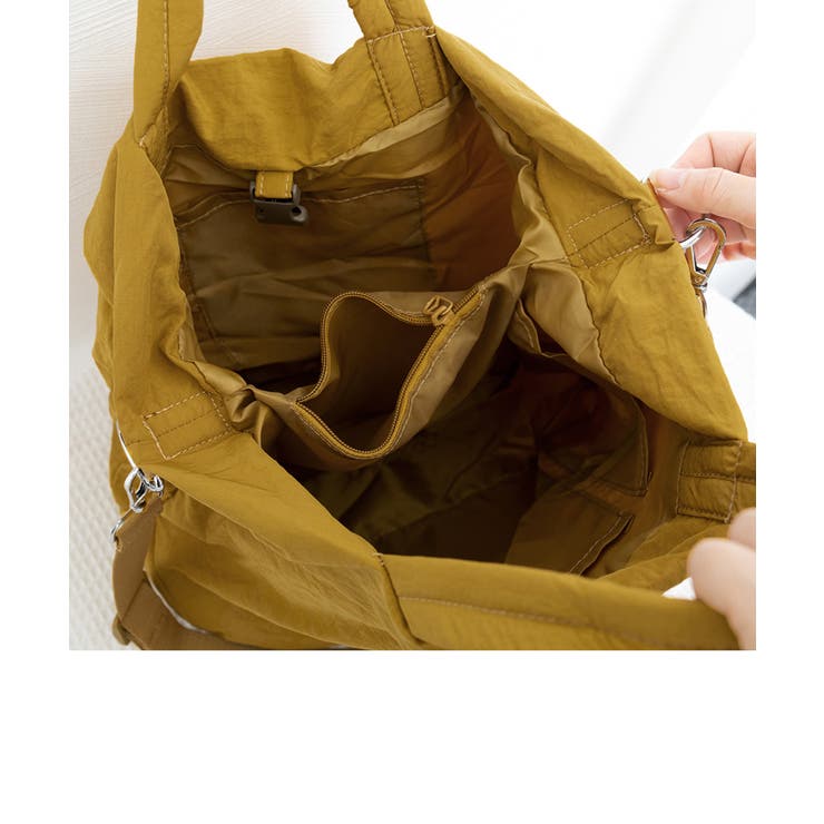 2WAY ソフトトート ショルダーバッグ | SUNSHINE CLOSET | 詳細画像8 