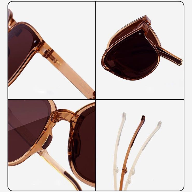 コンパクトサングラス ケース付き セット | SUNSHINE CLOSET | 詳細画像4 