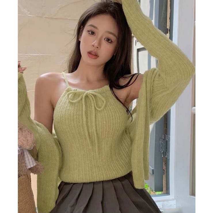 ニットカーディガンキャミソール2点セット | SUNSHINE CLOSET | 詳細画像6 