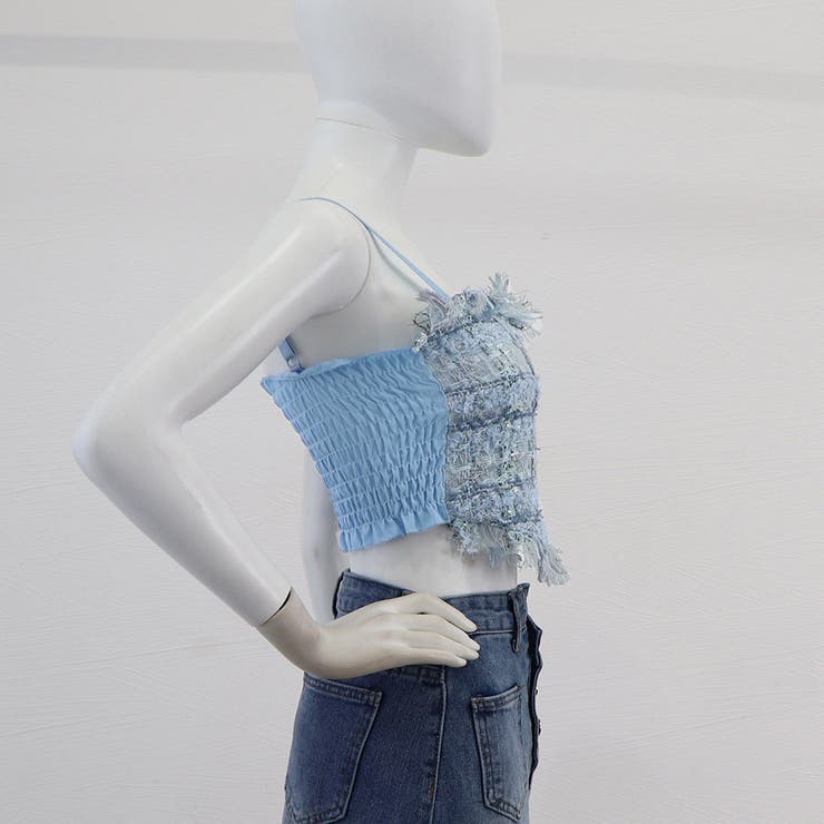 フリンジツイードキャミソール レディース | SUNSHINE CLOSET | 詳細画像13 