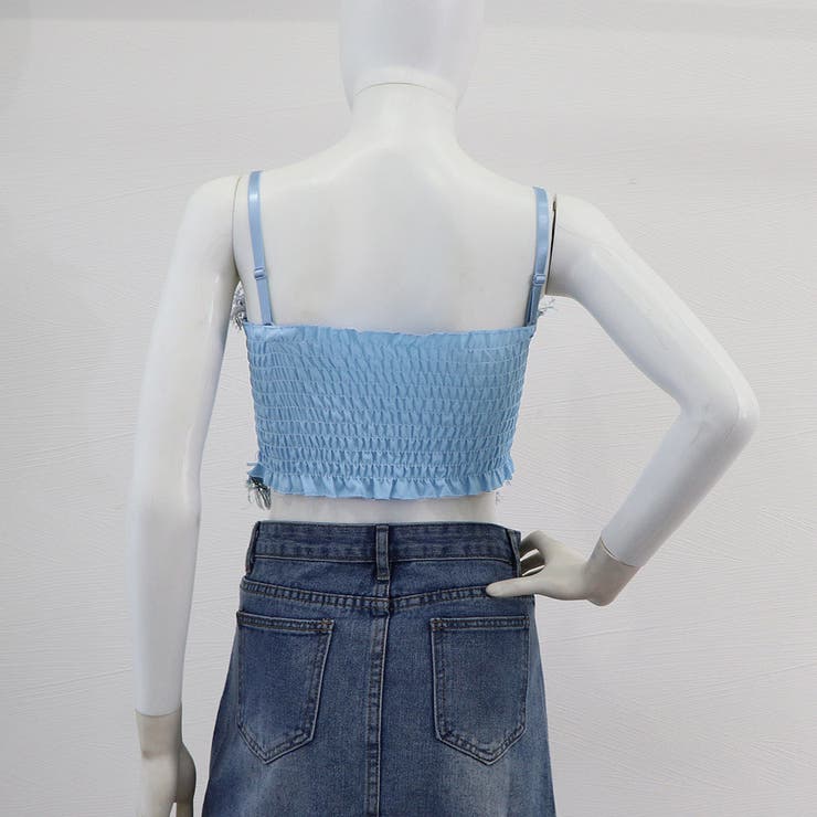 フリンジツイードキャミソール レディース | SUNSHINE CLOSET | 詳細画像14 