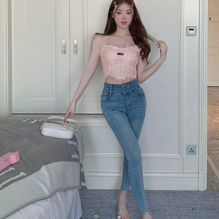 フリンジツイードキャミソール レディース | SUNSHINE CLOSET | 詳細画像6 