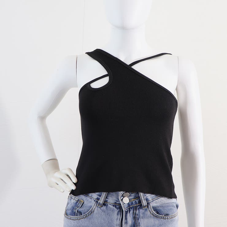 アシンメトリーキャミタンク 重ね着 | SUNSHINE CLOSET | 詳細画像10 