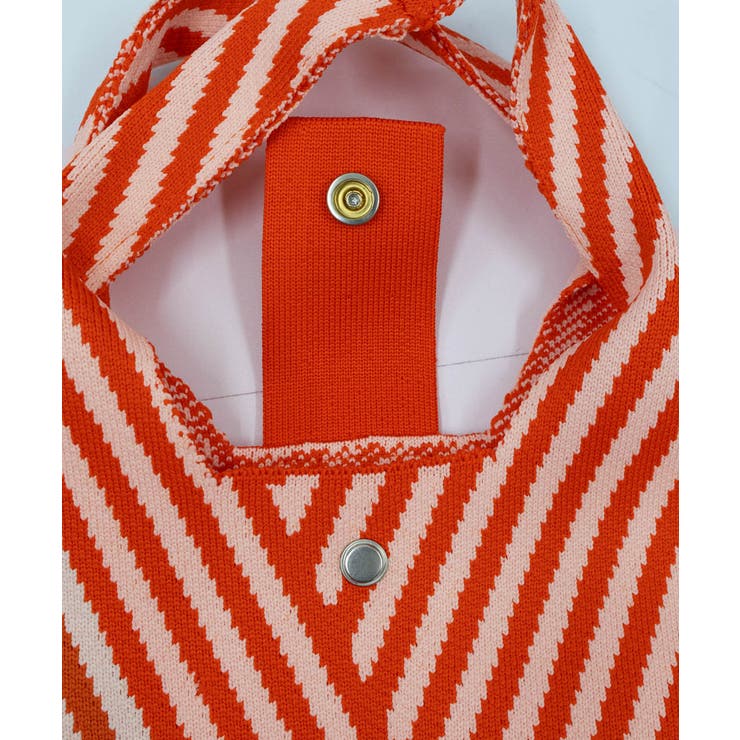 ストライプニットバッグ ミニバッグ | SUNSHINE CLOSET | 詳細画像18 