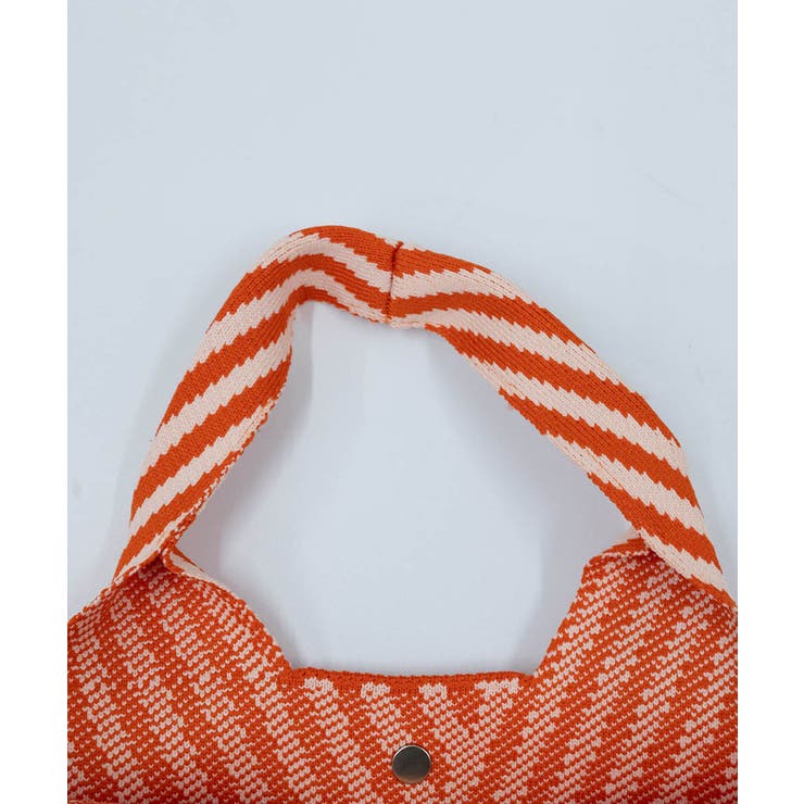 ストライプニットバッグ ミニバッグ | SUNSHINE CLOSET | 詳細画像20 