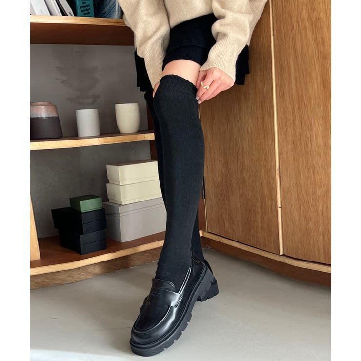 ハイソックス ニーソックス 韓国風[品番：AGCW0005311]｜SUNSHINE