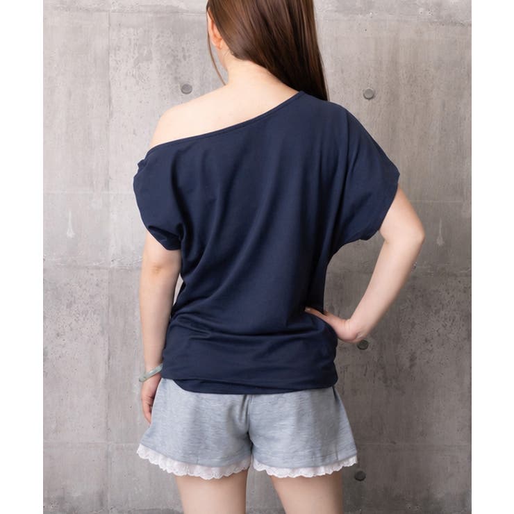 ワンショルトップスレディース 斜め肩デザイントップス サイドギャザーワンショルダ… | SUNSHINE CLOSET | 詳細画像16 