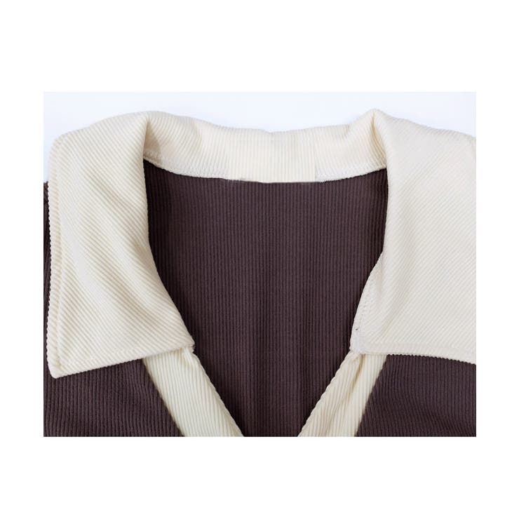 配色リブポロワンピース レディース | SUNSHINE CLOSET | 詳細画像16 