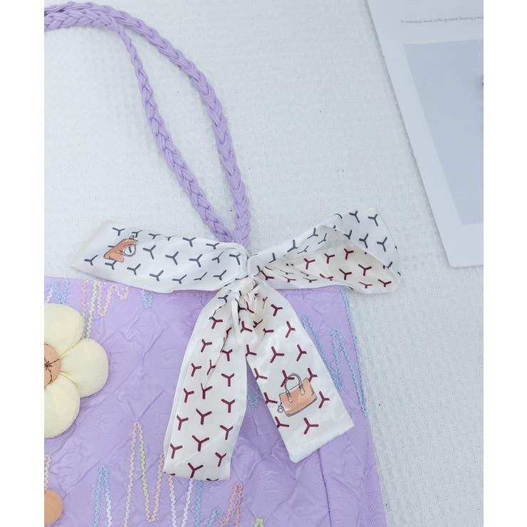 スカーフ付き 大容量トートバッグ 韓国風 | SUNSHINE CLOSET | 詳細画像19 