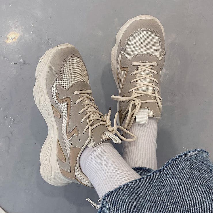 ダッドスニーカー レディース 韓国風 品番 Agcw Angelcloset エンジェルクローゼット のレディース ファッション通販 Shoplist ショップリスト