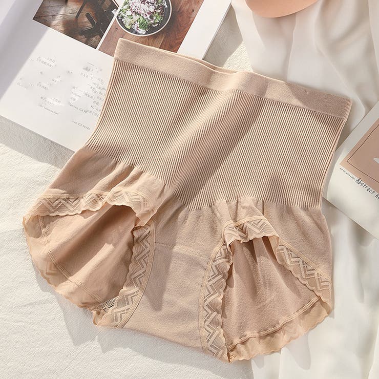 ベージュ | ハイウエスト ショーツ レディース 下着 | SUNSHINE CLOSET