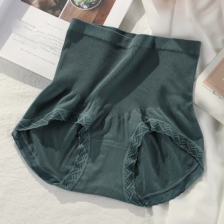 ダークグリーン | ハイウエスト ショーツ レディース 下着 | SUNSHINE CLOSET