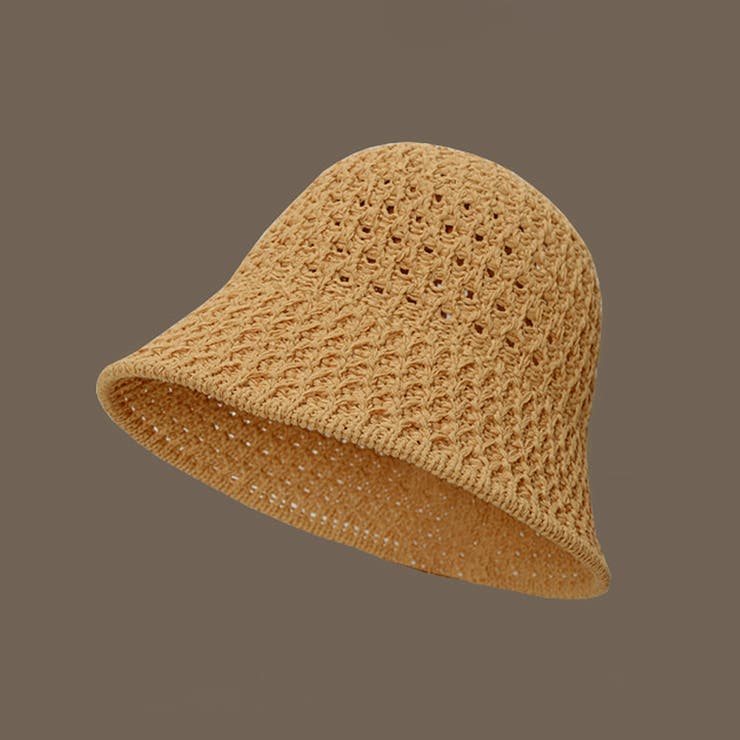 キャメル | ストローハット レディース 全7色 | SUNSHINE CLOSET