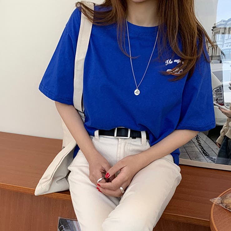 Tシャツ 半袖 バック ロゴ プリント ペイント 全2色 韓国 b4467 メンズtシャツ半袖 韓国ストリート バックプリント Tシャツ