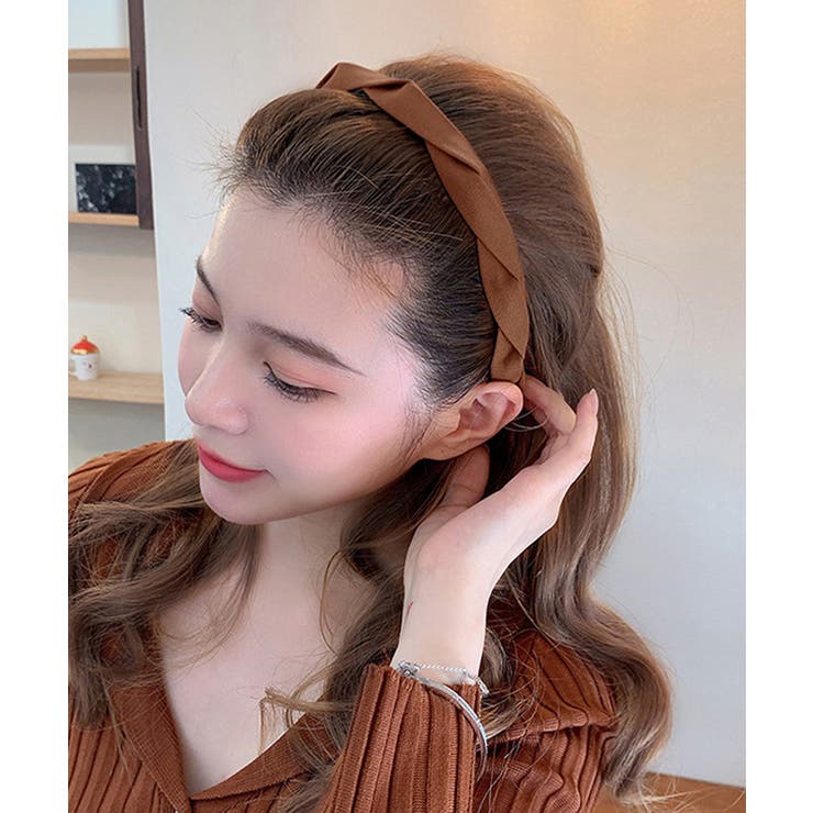 レディース韓国 ヘアアレンジ ヘアバンド | SUNSHINE CLOSET | 詳細画像1 