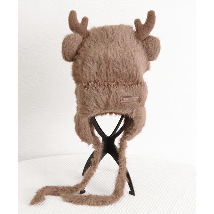 ニット帽 鹿角 くま耳 レディース 秋冬 | SUNSHINE CLOSET | 詳細画像10 