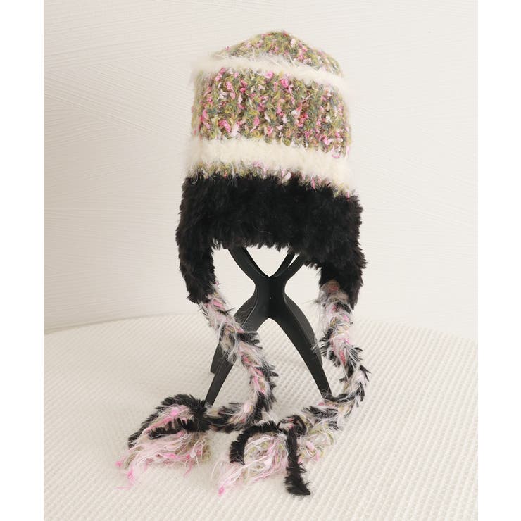 ニット帽子 紐付き 韓国風 毛糸帽子 | SUNSHINE CLOSET | 詳細画像15 