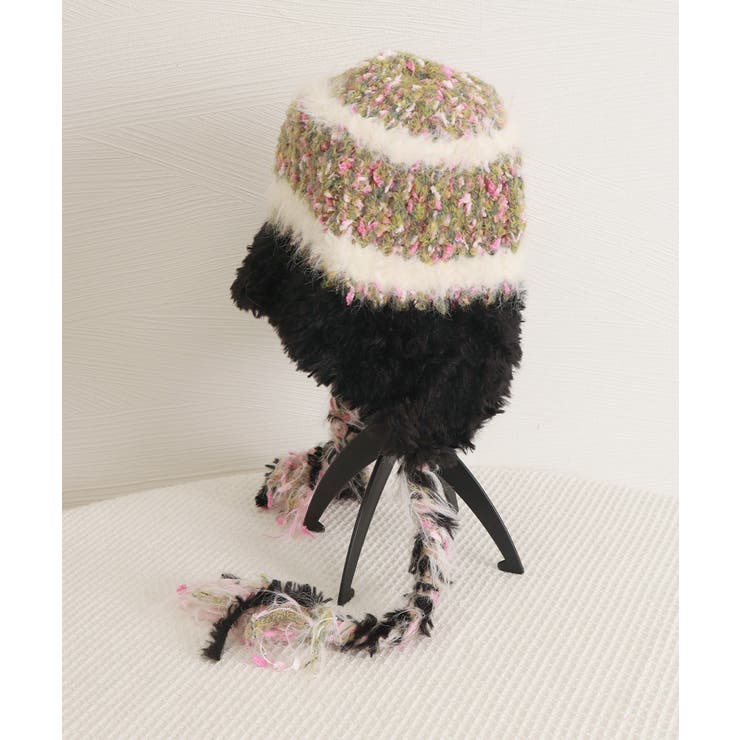 ニット帽子 紐付き 韓国風 毛糸帽子 | SUNSHINE CLOSET | 詳細画像16 