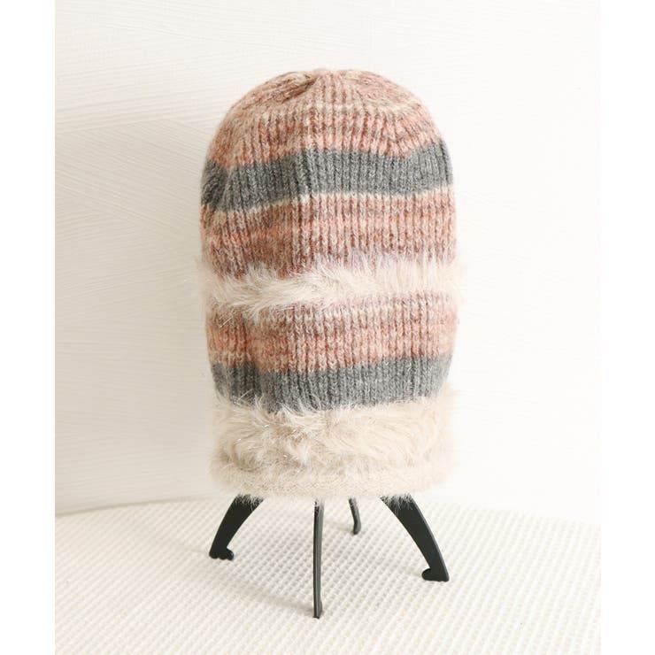 ビーニー帽 ニット帽子 レディース 配色 | SUNSHINE CLOSET | 詳細画像8 