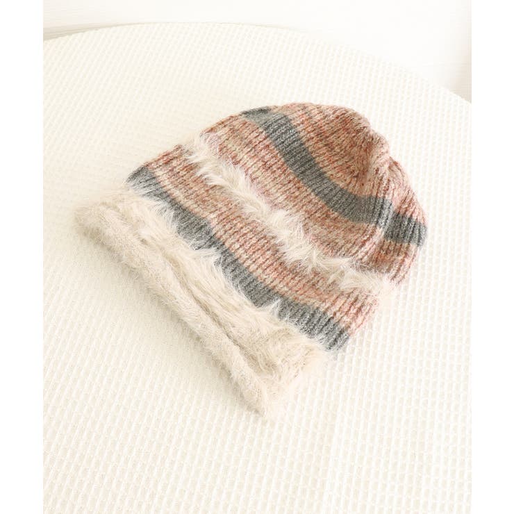 ビーニー帽 ニット帽子 レディース 配色 | SUNSHINE CLOSET | 詳細画像9 