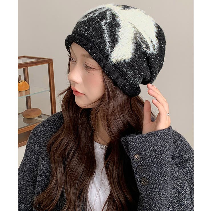 ビーニー帽 ニット帽子 リボン柄 | SUNSHINE CLOSET | 詳細画像7 