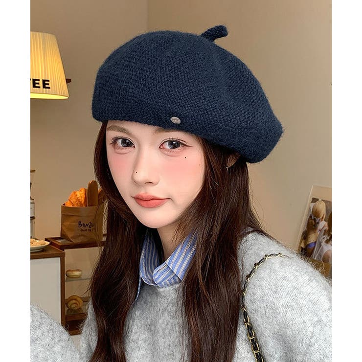 ベレーキャップ 防寒帽子 小顔 | SUNSHINE CLOSET | 詳細画像1 