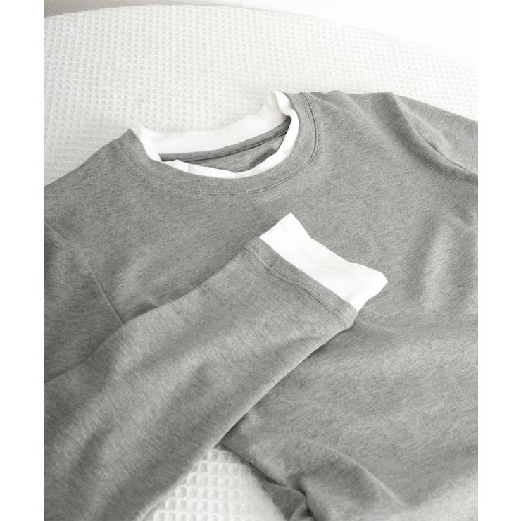 長袖Tシャツ ドッキング 無地カットソー | SUNSHINE CLOSET | 詳細画像15 