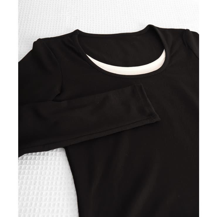 長袖Ｔシャツ フェイクレイヤード 着やせ | SUNSHINE CLOSET | 詳細画像20 