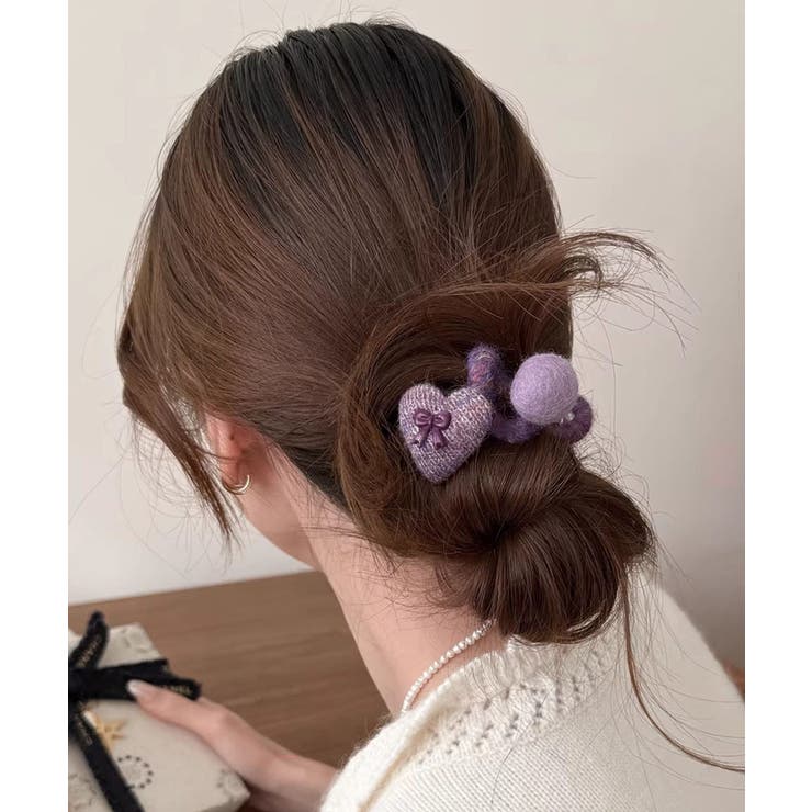ハート リボン付き ヘアアクセサリー | SUNSHINE CLOSET | 詳細画像6 
