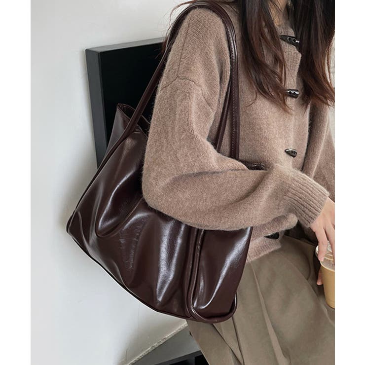 トートバッグ レディース 大容量 PU | SUNSHINE CLOSET | 詳細画像1 