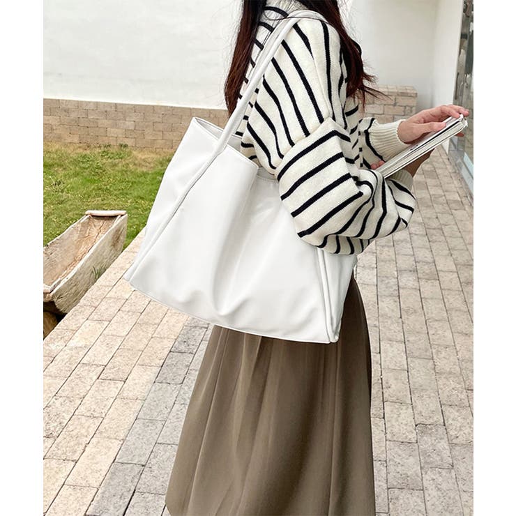 トートバッグ レディース 大容量 PU | SUNSHINE CLOSET | 詳細画像2 