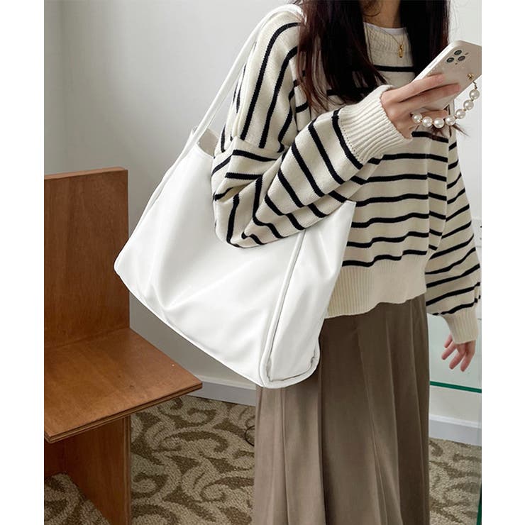 トートバッグ レディース 大容量 PU | SUNSHINE CLOSET | 詳細画像3 