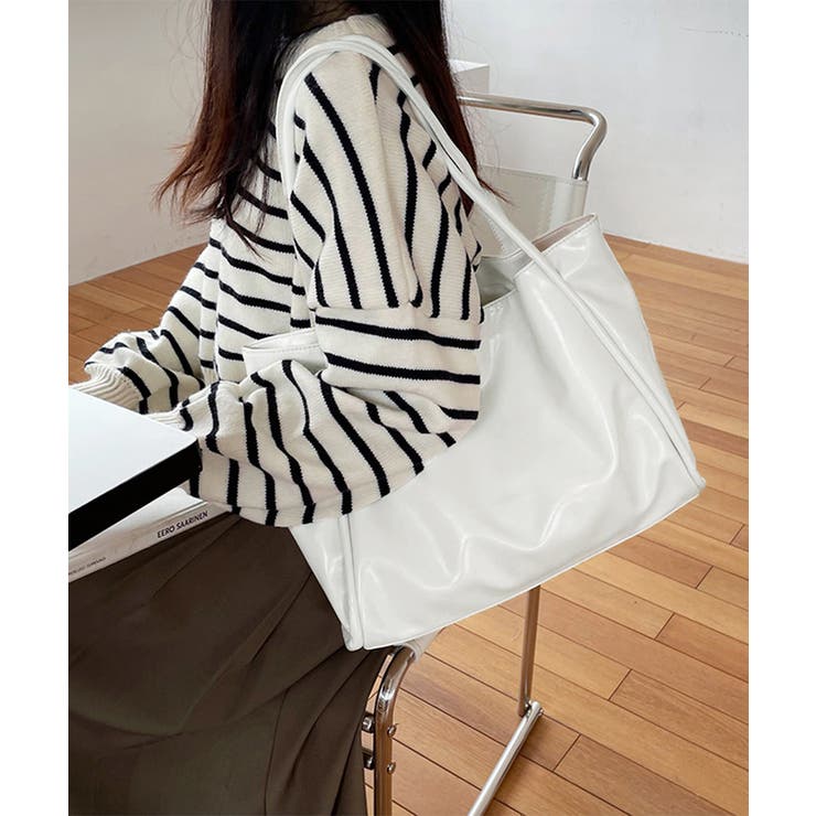 トートバッグ レディース 大容量 PU | SUNSHINE CLOSET | 詳細画像4 