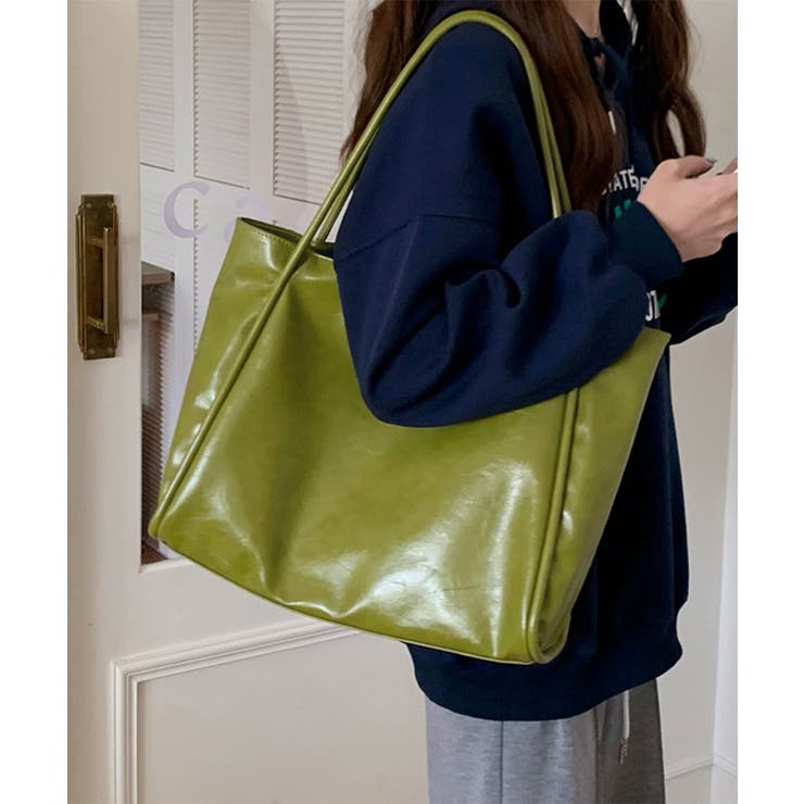 トートバッグ レディース 大容量 PU | SUNSHINE CLOSET | 詳細画像5 