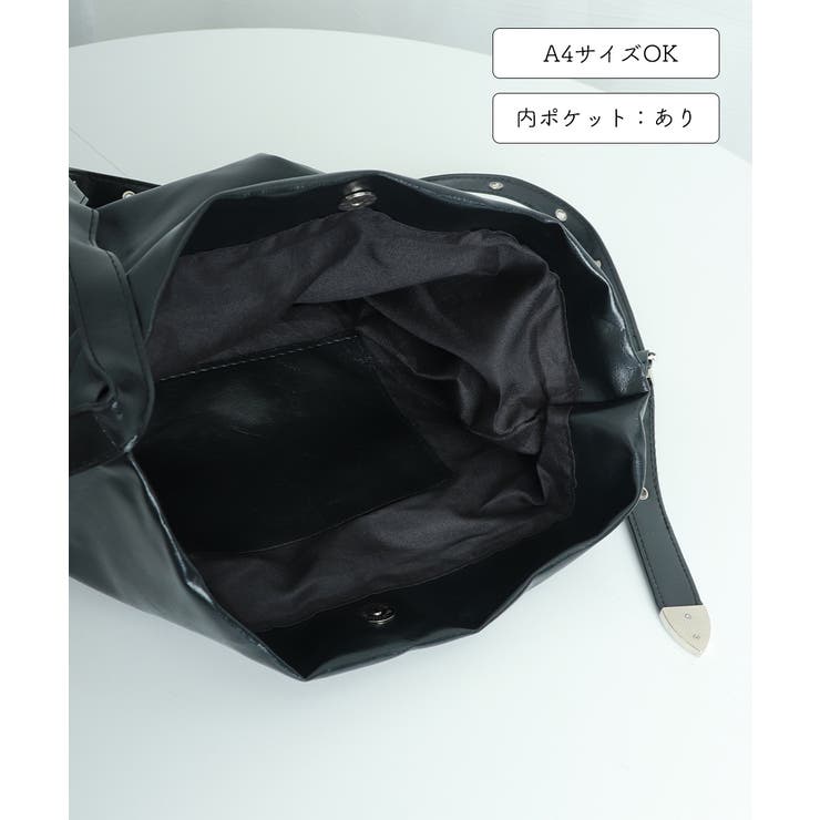 トートバッグ PUレザー レディース | SUNSHINE CLOSET | 詳細画像16 