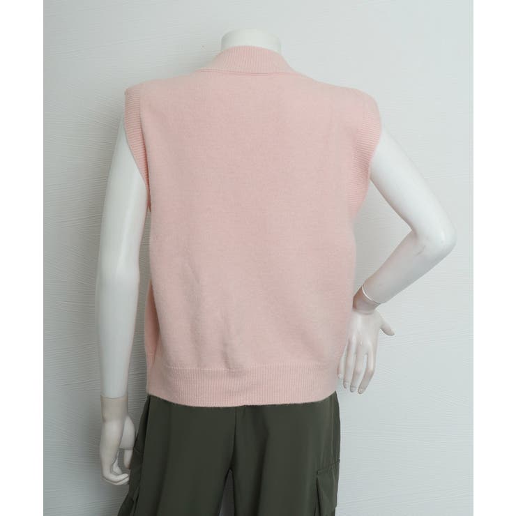 ニットベスト Vネック 重ね着 春秋冬 | SUNSHINE CLOSET | 詳細画像23 