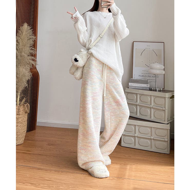 イージーパンツ ルームウエア 韓国風 | SUNSHINE CLOSET | 詳細画像6 