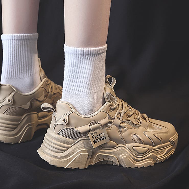 【✩】女性用厚底ブレッドシューズ 楽天市場】厚底スニーカー レディース（ブランドブルックス