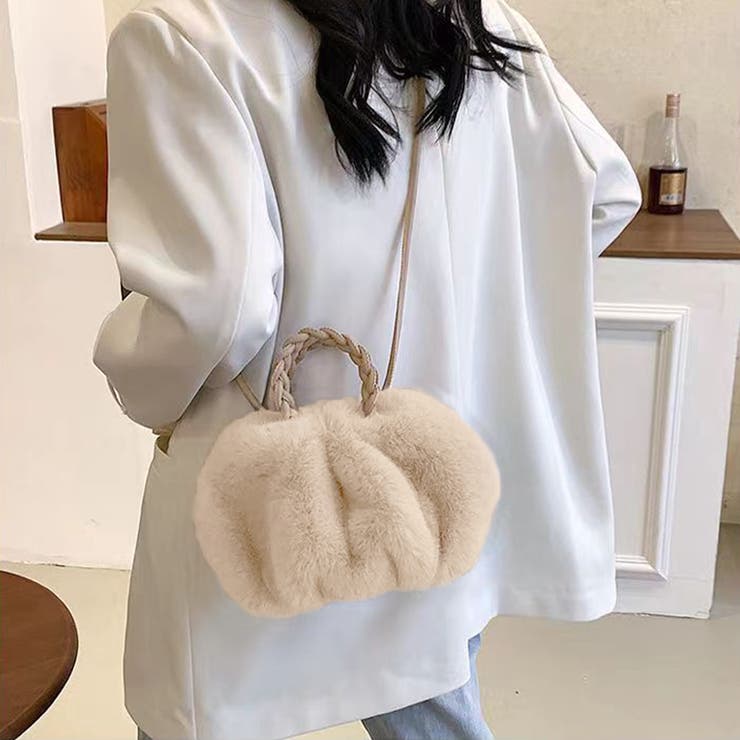 ショルダーバッグ 巾着ふわふわ 斜めがけ | SUNSHINE CLOSET | 詳細画像9 