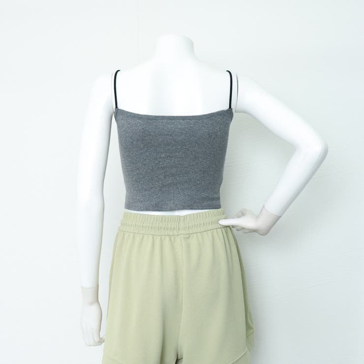 カップ付き キャミソール 英字ロゴ 韓国 | SUNSHINE CLOSET | 詳細画像14 