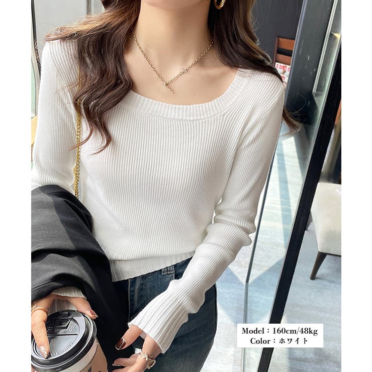 レディース ニットインナー ニットカットソー | SUNSHINE CLOSET | 詳細画像4 