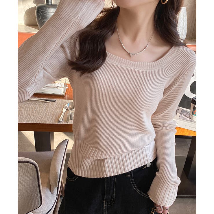 レディース ニットインナー ニットカットソー | SUNSHINE CLOSET | 詳細画像8 