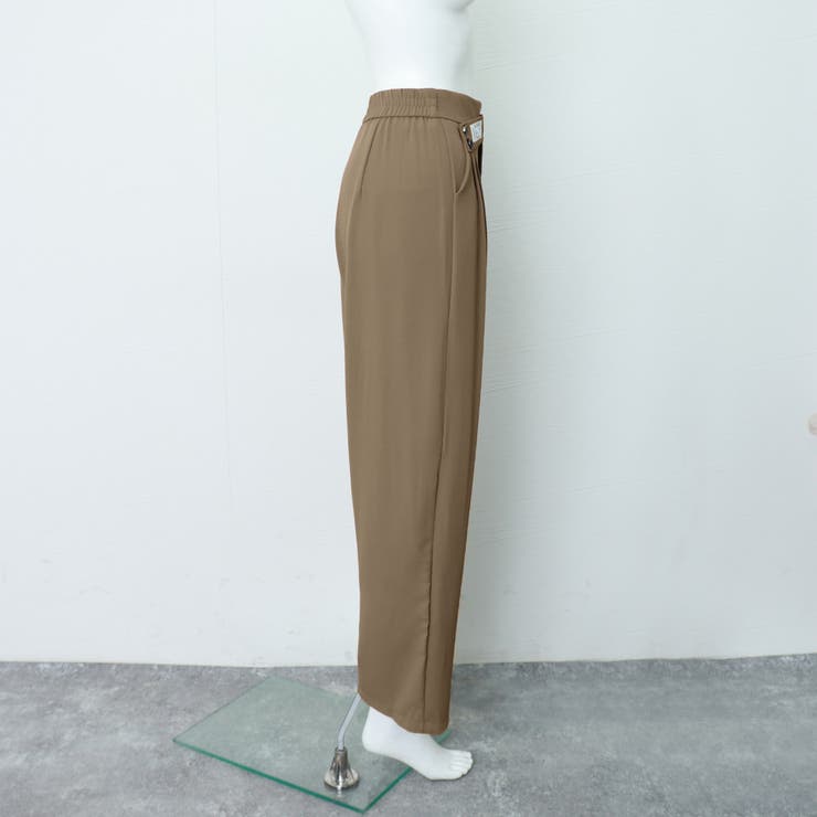 ワイドパンツ アシンメトリー 英字ロゴ | SUNSHINE CLOSET | 詳細画像12 