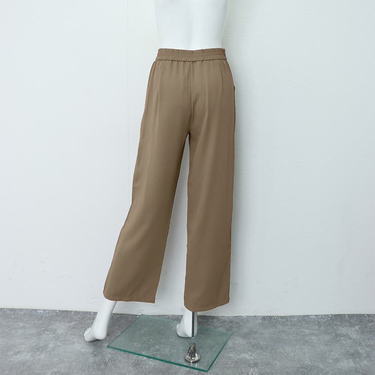 ワイドパンツ アシンメトリー 英字ロゴ | SUNSHINE CLOSET | 詳細画像13 