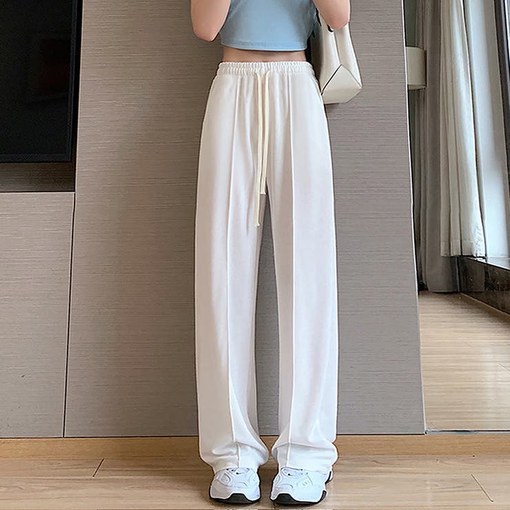 セミワイドパンツ 無地 レディース 5色 | SUNSHINE CLOSET | 詳細画像6 